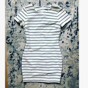 LIKELY Bodycon Striped Dress